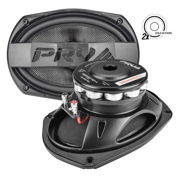 Inch Speaker PRV AUDIO Carbon Fiber Midrange Speaker 500