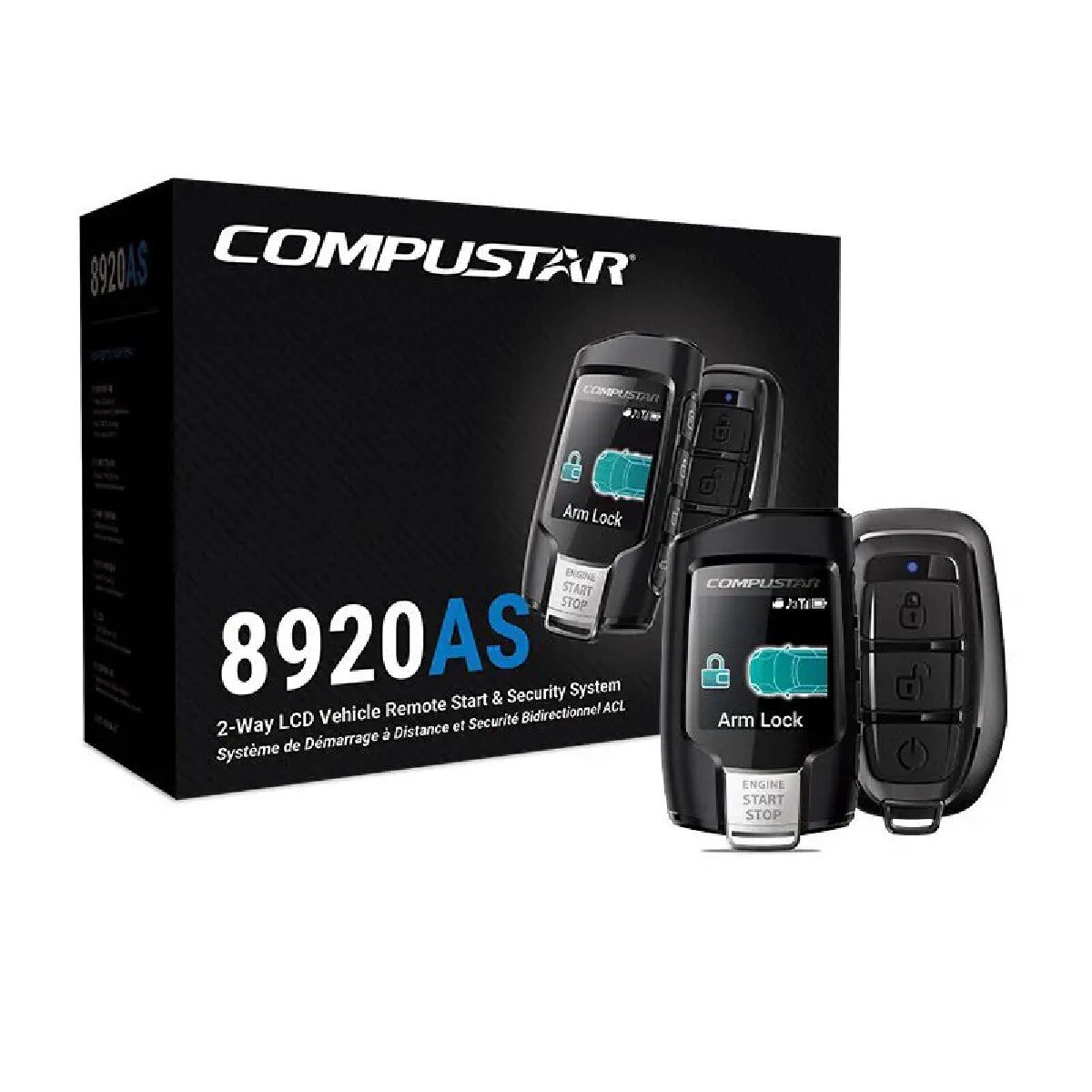 Computer 3000 Ft Max Range Remote Start + Alarm Bundle With 2 Way ...