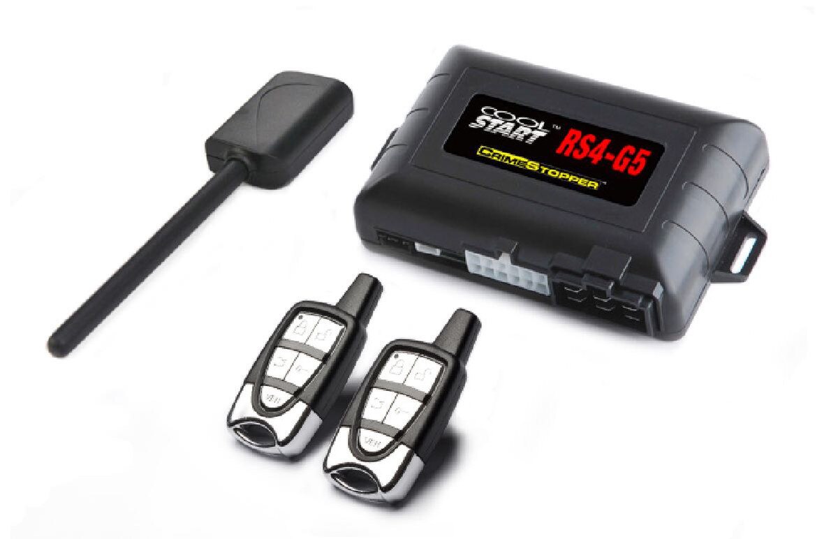Crimestopper 5 - Button Remote Start system Rs4G5 | Ramko Distributing